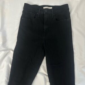 Levi's Women's Mile High Super Skinny Jeans - Black